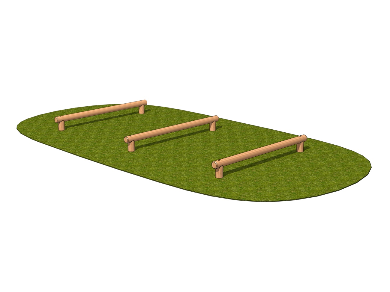 Log Hops (Set Of 3)
